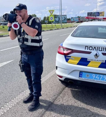 На Закарпатті за тиждень виявили 1085 порушників швидкісного режиму