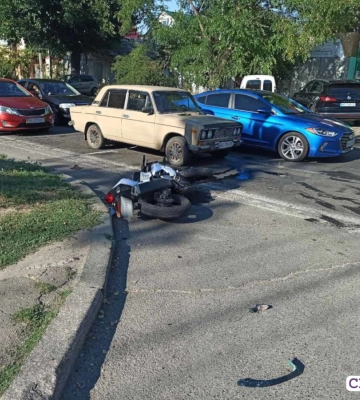 У ДТП травмувався водій мотоциклу