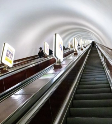 В київському метро починається тривалий ремонт ескалаторів