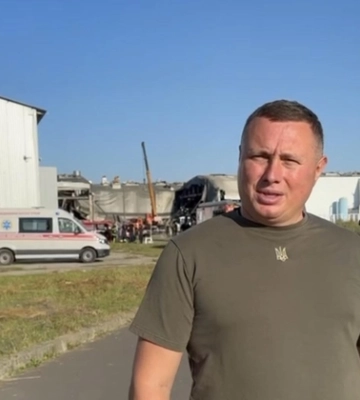 Луцьк: у промисловий об&#039;єкт влучили двома ракетами (відео)