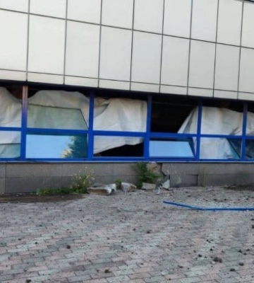 Влучення в житлові будинки Львова, пожежа, - Садовий
