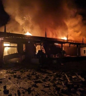 Росіяни вдарили по Краматорську. Вбили й поранили людей та зруйнували склад з продуктами