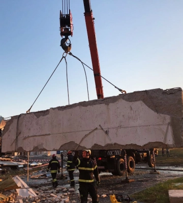 З&amp;#039;явилися фото з місця ракетного обстрілу у Луцьку