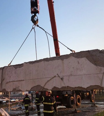 У Луцьку від вибухової хвилі у будинках повибивало шибки