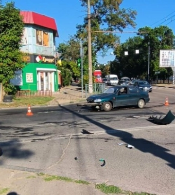 В обласному центрі в ДТП потрапив неповнолітній мотоцикліст