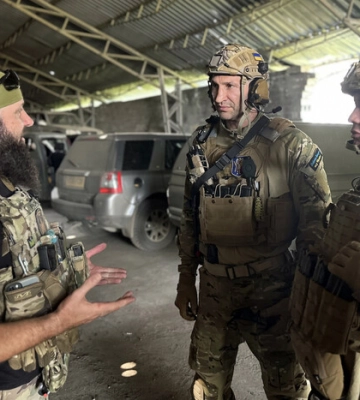 Володимир Кличко відвідав передові позиції захисників на сході України
