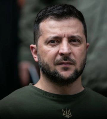 Зеленський побував на бойових позиціях у Запорізькій області