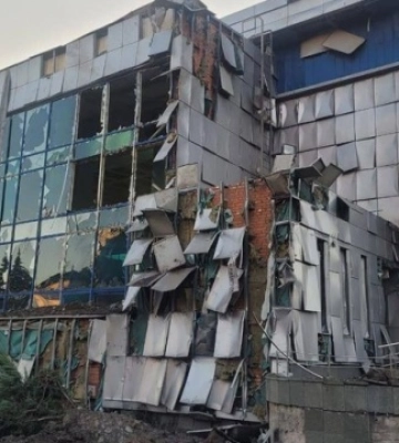 Патрульні Львова показали перші хвилини після «прильоту» по місту