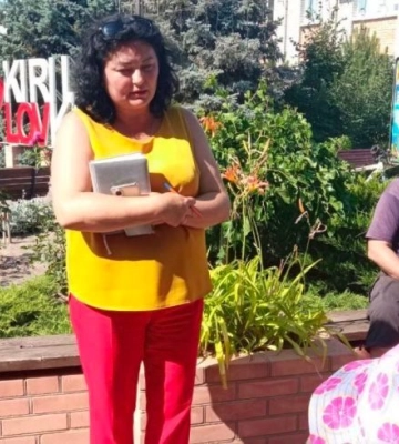 Одиозная сепаратистка из Мелитополя Е. Уманец попала под следствие российского ФСБ
