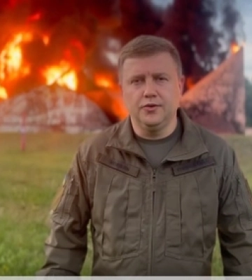 Ворог зруйнував нафтобазу на Рівненщині (відео)
