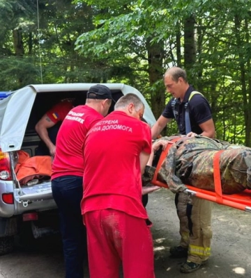 У Яремче туристка на квадроциклі впала зі схилу (ФОТО)