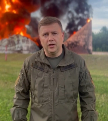 Ворог зруйнував нафтобазу на Рівненщині (відео)