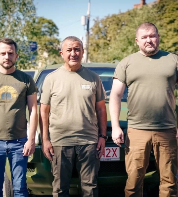 Військовим із Полтавщини передали ще одне авто
