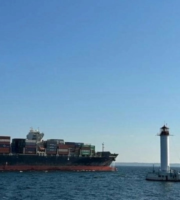 З порту Одеси вийшло перше судно після припинення &quot;зернової угоди&quot;