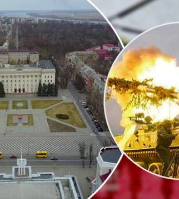 Россияне накрывают огнем центральную часть Херсона, – ОВА