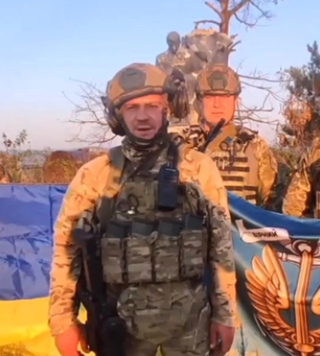 Бойцы ВСУ показали кадры освобождения Урожайного