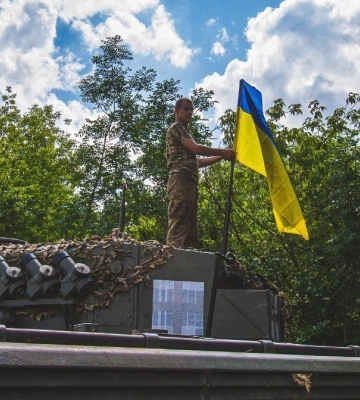 Українські бійці показали кадри звільнення Урожайного