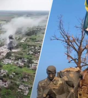 Українські військові оприлюднили відео звільнення Урожайного на Донеччині