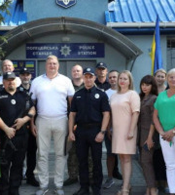 В Бучанському районі відкрили поліцейську станцію