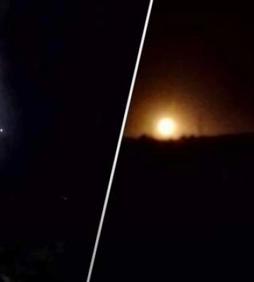 Атака дронами-камикадзе на Одесщину: зрелищный момент сбития российского БпЛА попал на видео