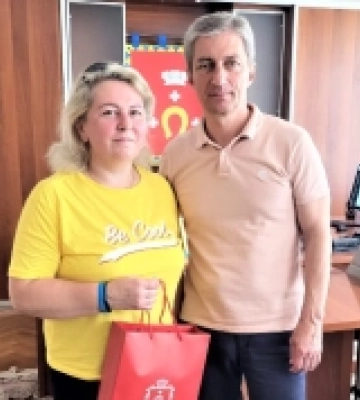 Мер Ковеля зустрівся з мамою полоненого азовця Андрія Богдана
