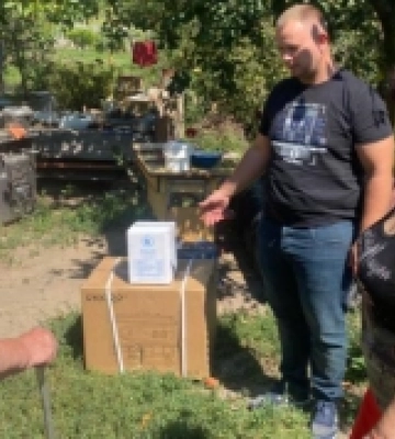 Представники Херсонської МВА відвідали село Садове, де кілька місяців немає електрики