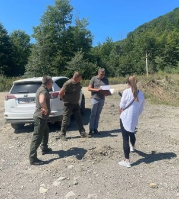 Держекоінспекція Закарпаття викрила кар’єр з неймовірними збитками