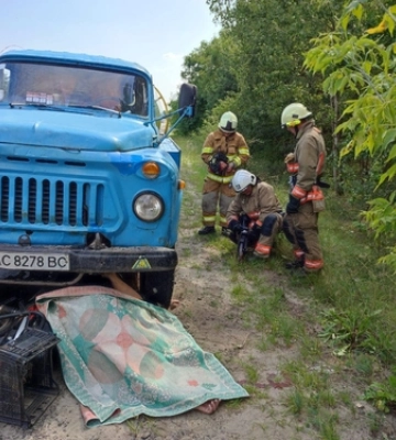 На Волині молоковоз на смерть збив жінку на скутері