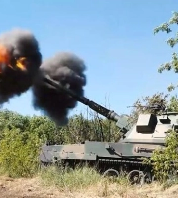 Карта бойових дій в Україні 17 серпня