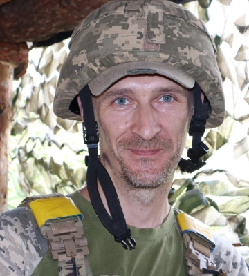 Тримає фронт і вірить в Перемогу: у волинській теробороні воює боєць на псевдо Гамак