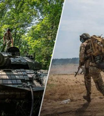 Карта боевых действий в Украине 17 августа
