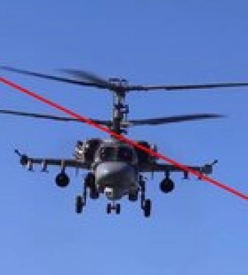 Второй вертолет за день. На Запорожье уничтожен российский Ка-52