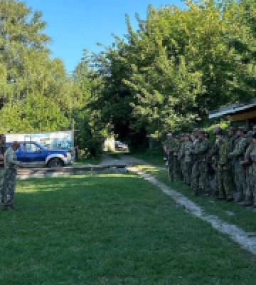 Для молоді Київщини провели навчання з тактичної підготовки “Цивільний захист”