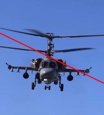 Второй вертолет за день. На Запорожье уничтожен российский Ка-52