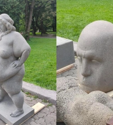 У Стрийському парку виставлять колекцію сучасних скульптур