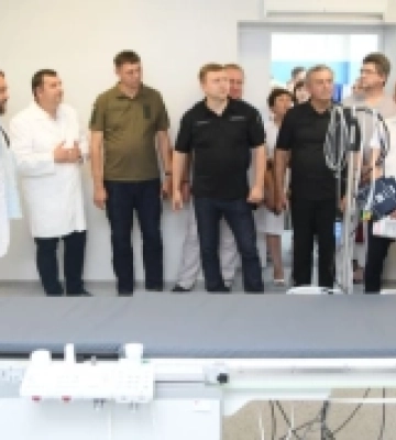 У Дубенській міській лікарні запрацював сучасний ангіограф. ФОТО