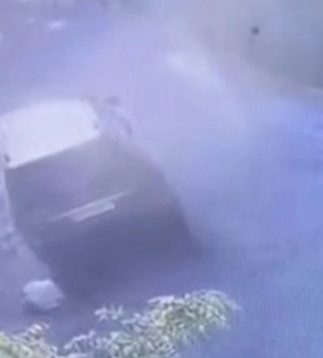 Появилось видео, как полицейский в Одесской области дважды переехал пенсионерку и скрылся с места ДТП