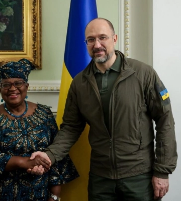 Украина рассчитывает на поддержку ВТО в экспорте продовольствия, - Шмыгаль