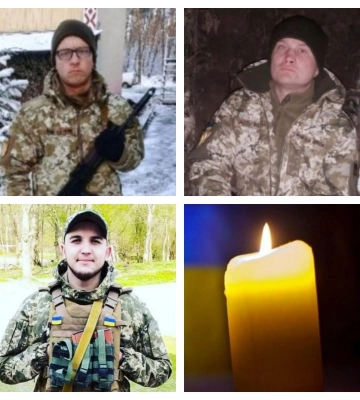 Рівненщина попрощалася з трьома захисниками