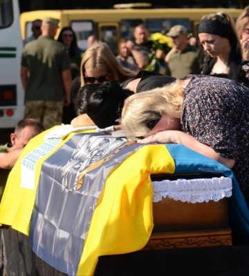 У Рівному попрощалися із 21-річним військовим Романом Кужелем