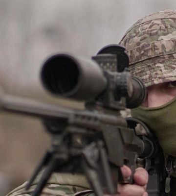 ССО показали роботу снайперів на Донеччині