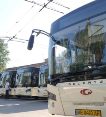 В Кривом Роге на маршруты вышли 10 новых автобусов