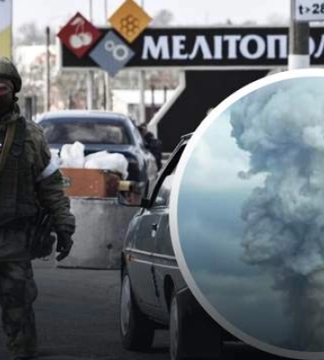 В окупованому Мелітополі прогриміли вибухи
