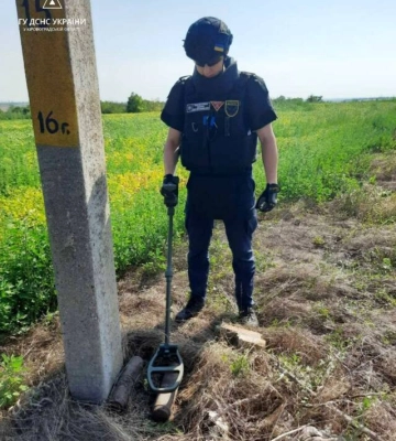 На Кіровоградщині знайшли чотири артснаряди часів Другої світової
