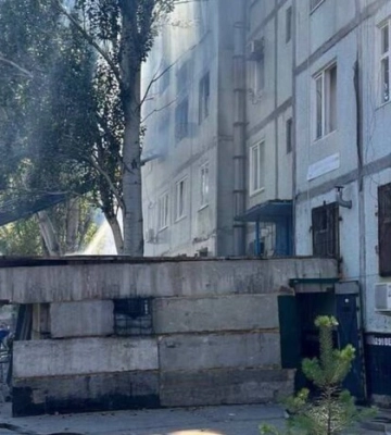 В Енергодарі стався вибух в будівлі окупаційної міліції
