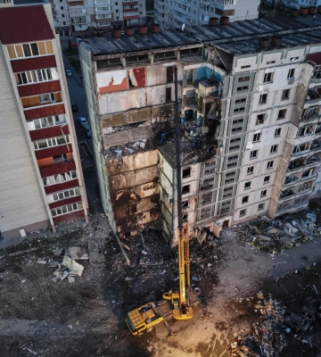 На реконструкцію будинку в Умані, в який влучила ракета, передбачили ще понад 70 млн гривень