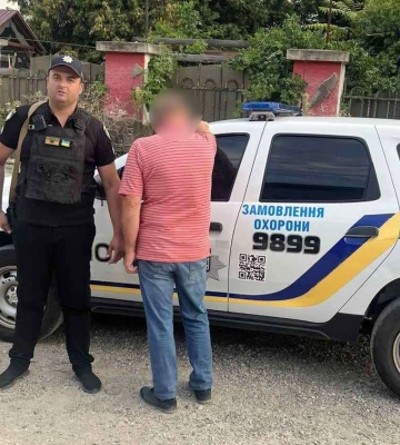 У Виноградові затримали місцевого мешканця, який побив сусіда