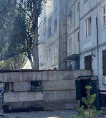 В Энергодаре произошел взрыв в здании оккупационной милиции
