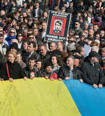Посольство России в ЮАР проиллюстрировало заявление об &quot;общих ценностях&quot; с Украиной фотографией с московского марша против&amp;hellip;