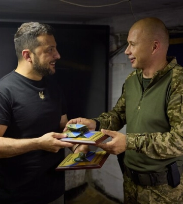 Зеленський відвідав Запорізьку область